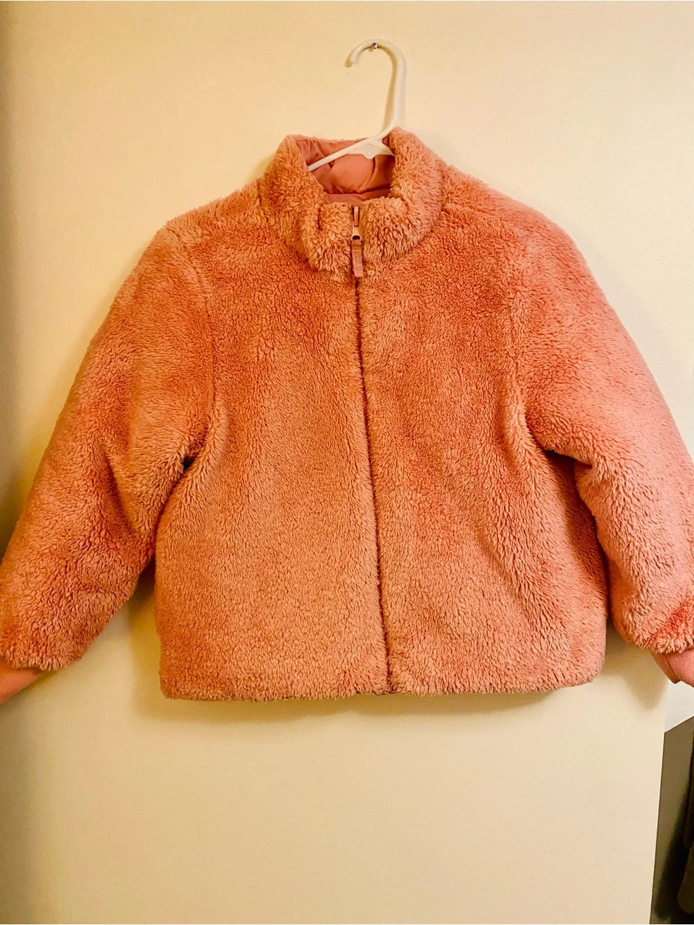 The Children’s Place Girls' Dusty Pink Reversible Puffer Jacket